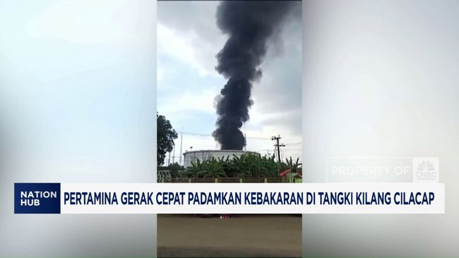 Pertamina Gerak Cepat Padamkan Kebakaran di Tangki Kilang Cilacap