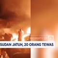 Video: Pesawat Militer Sudan Jatuh, 20 Orang Tewas