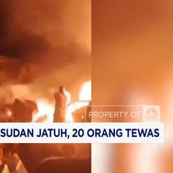 Video: Pesawat Militer Sudan Jatuh, 20 Orang Tewas