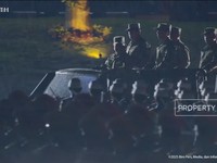 Presiden Prabowo Pimpin Parade Senja di Akmil, SBY - Jokowi Hadir
