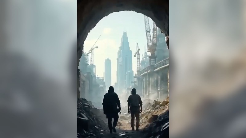 Presiden AS Donald Trump menggungah sebuah video yang tampaknya dibuat oleh AI tentang visinya untuk Jalur Gaza yang sedang berjuang. Presiden AS Donald Trump menggungah sebuah video yang tampaknya dibuat oleh AI tentang visinya untuk Jalur Gaza yang sedang berjuang. (Instagram/@realdonaldtrump)