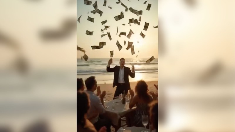 Presiden AS Donald Trump menggungah sebuah video yang tampaknya dibuat oleh AI tentang visinya untuk Jalur Gaza yang sedang berjuang. Presiden AS Donald Trump menggungah sebuah video yang tampaknya dibuat oleh AI tentang visinya untuk Jalur Gaza yang sedang berjuang. (Instagram/@realdonaldtrump)