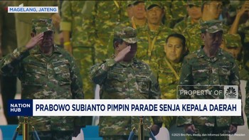 Video: Presiden Prabowo Pimpin Parade Senja Kepala Daerah