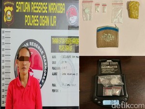 IRT di Ogan Ilir Ditangkap gegara Edarkan Narkoba
