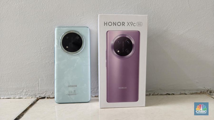 Smartphone Honor X9c. (CNBC Indonesia/Novina Putri Besari)