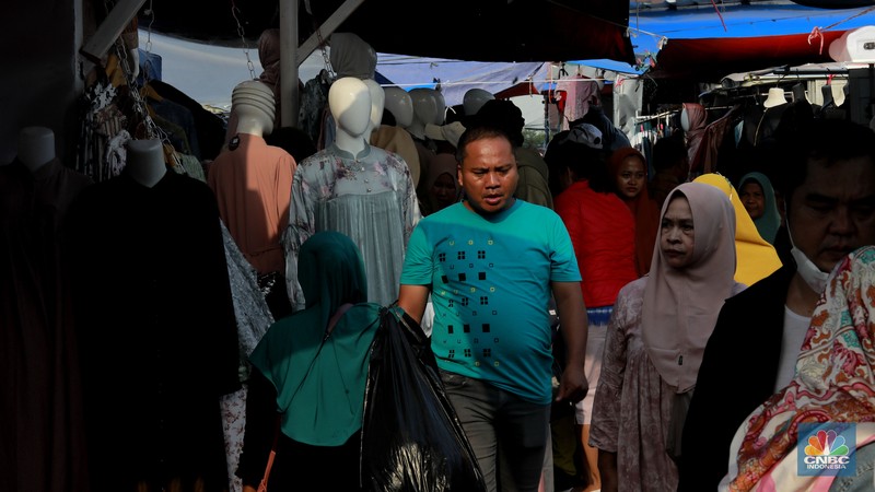 Suasana Pasar Tasik Cideng, Jakarta, Kamis, (27/2/2025). (CNBC Indonesia/Muhammad Sabki) Suasana Pasar Tasik Cideng, Jakarta, Kamis, (27/2/2025). (CNBC Indonesia/Muhammad Sabki)
