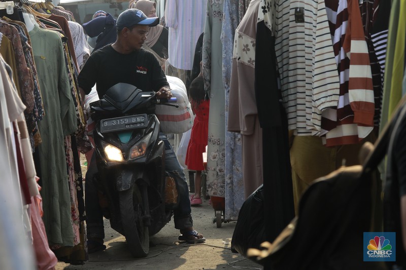 Suasana Pasar Tasik Cideng, Jakarta, Kamis, (27/2/2025). (CNBC Indonesia/Muhammad Sabki) Suasana Pasar Tasik Cideng, Jakarta, Kamis, (27/2/2025). (CNBC Indonesia/Muhammad Sabki)
