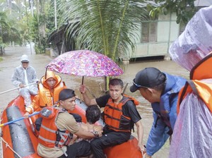 Banjir Landa 2 Kecamatan di Limapuluh Kota, Puluhan Warga Dievakuasi