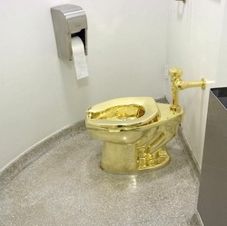 Toilet Emas Senilai Rp99 Miliar Dicuri dari Istana, Ini Penampakannya