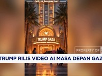 Video: Mau Ambil Alih Gaza, Trump Rilis Video AI Masa Depan Gaza