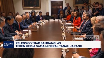 Video:Zelenskyy Siap Sambangi AS Teken Kerja Sama Mineral Tanah Jarang