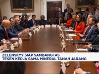 Video:Zelenskyy Siap Sambangi AS Teken Kerja Sama Mineral Tanah Jarang