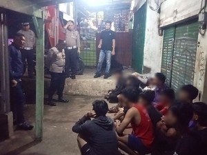 Balap Lari di Flyover Serua Tangsel Dibubarkan, 15 Remaja Diamankan