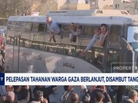 Video: Pelepasan Tahanan Warga Gaza Berlanjut, Disambut Tangis Haru