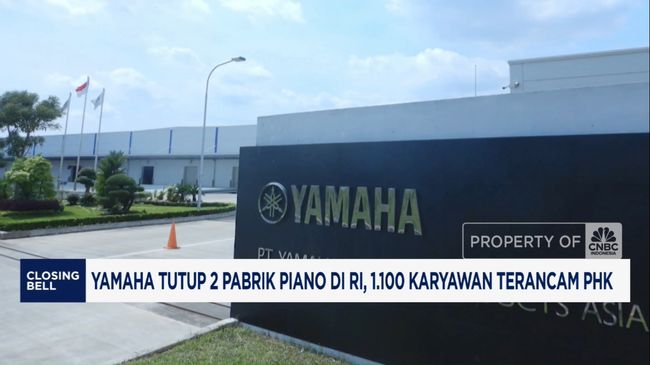 Yamaha Tutup 2 Pabrik Piano di RI, Ribuan Karyawan Terancam PHK