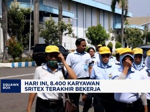 Video: PHK Raksasa Sritek, 8.400 Karyawan Hari Ini Terakhir Bekerja
