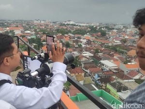 Hilal Awal Ramadhan 1446 H di Sidoarjo Tak Terlihat