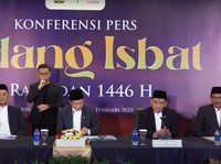 Sah! Pemerintah Tetapkan 1 Ramadan 1446 H pada Sabtu 1 Maret 2025
