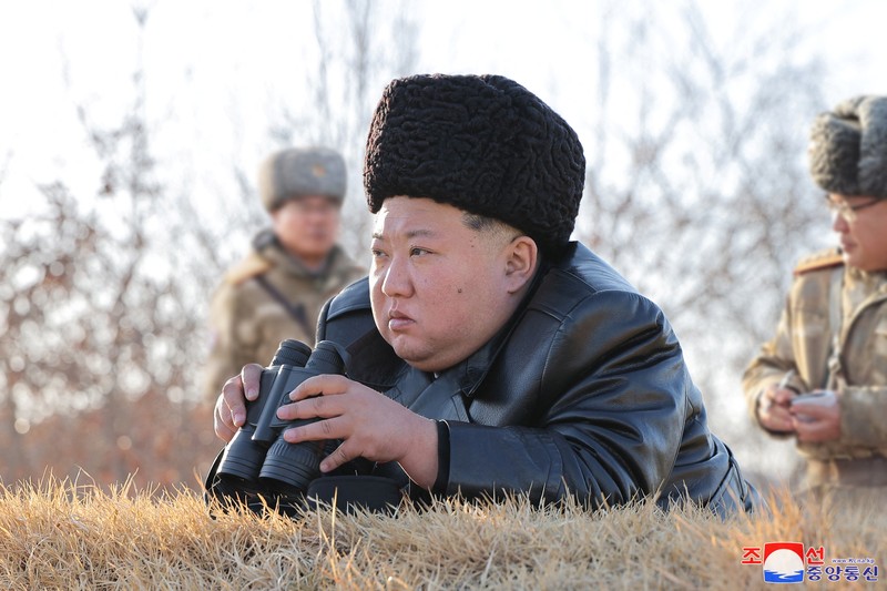 Korea Utara melakukan uji coba peluncuran rudal jelajah strategis. (KCNA via REUTERS) Korea Utara melakukan uji coba peluncuran rudal jelajah strategis. (KCNA via REUTERS)