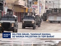 Video: Militer Israel Tangkap Massal 50 Warga Palestina di Tepi Barat