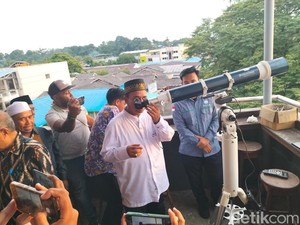 Hilal 1 Ramadan 2025 di Sorong Tak Terlihat gegara Tertutup Awan