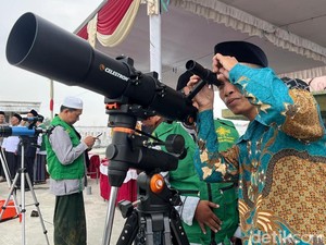 Hilal Tak Nampak di POB Madasa Mojokerto