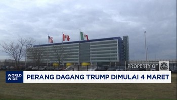 Video: Perang Dagang Trump Dimulai 4 Maret, Incar Meksiko & Kanada