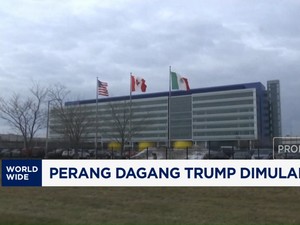  Perang Dagang Trump Dimulai 4 Maret, Incar Meksiko & Kanada