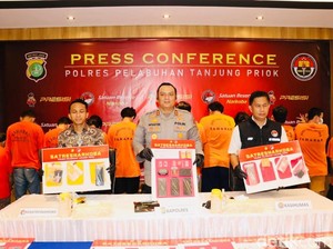 Polres Pelabuhan Tanjung Priok Tangkap Calon Ketua RW Terkait Narkoba