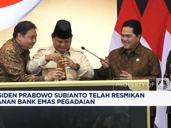 Video: Presiden Prabowo Subianto Resmikan Layanan Bank Emas Pegadaian