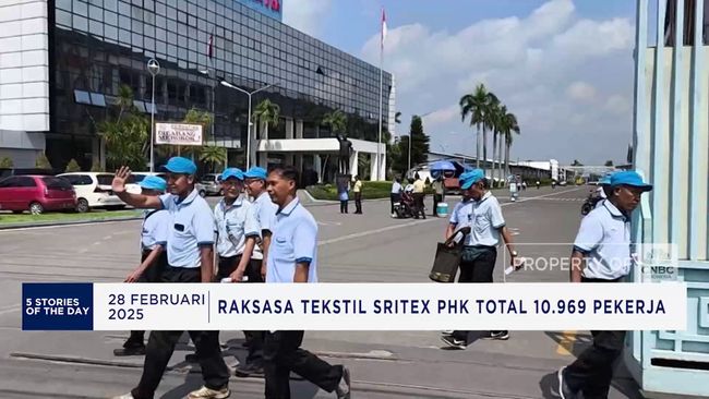 Video: Sritex PHK 10.969 Pekerja