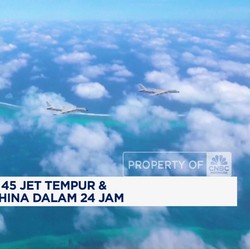 Video: Taiwan 'Dikepung' 45 Jet Tempur & 14 Kapal Perang China