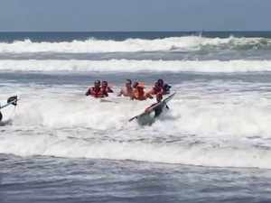 Ibu-Anak Terseret Rip Current di Pantai Sundak Gunungkidul