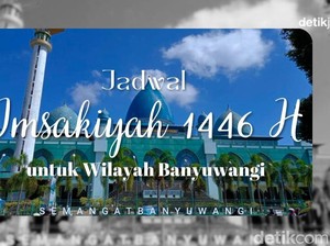 Jadwal Imsak Ramadan di Banyuwangi Minggu 2 Maret 2025