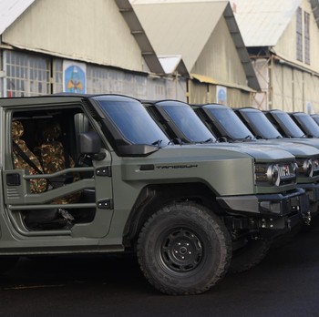 Potret Gagah Ratusan Maung MV3 Made in RI, Kendaraan Khusus TNI-Polri