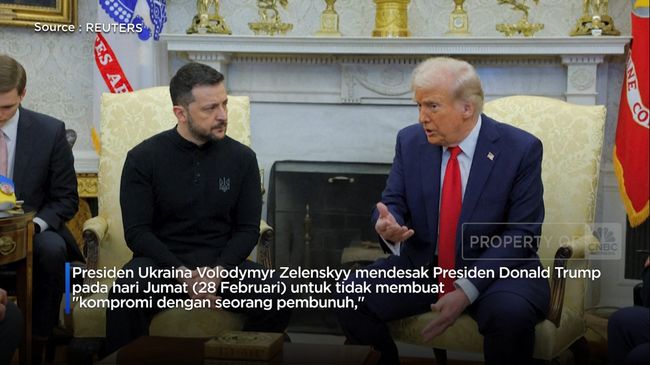 Zelenskyy bertemu Trump perjanjian logam darat