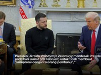 Video: Zelenskyy Temui Trump Bahas Perjanjian Logam Tanah