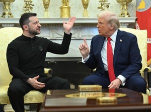 Trump dan Zelensky Debat Panas Saat Bahas Perang Ukraina Vs Rusia