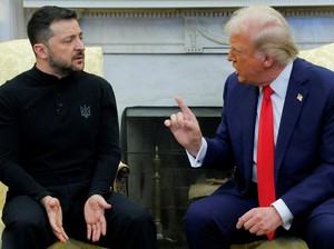 Trump Marah Zelensky Bilang Perdamaian Ukraina-Rusia Masih Sangat Jauh