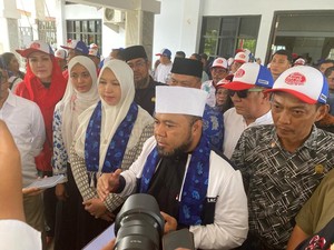 Pulang Retret, Gubernur Bengkulu Disambut Ratusan Kepala Desa