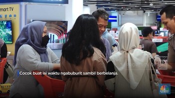 Ngabuburit Di Transmart! Ada TV Banting Harga