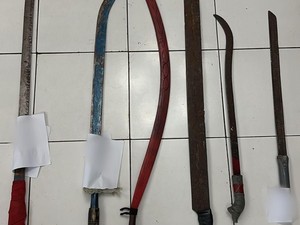 Viral Bawa Sajam di Jalan Lingkar Selatan Pati, 6 Remaja Diciduk