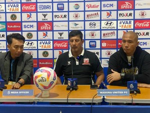 Alami Kekalahan Perdana Bareng Madura United, Begini Kata Alfredo Vera