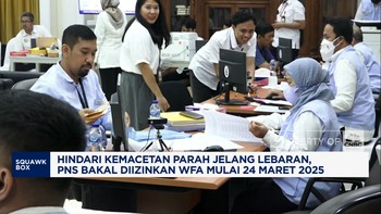 Video: Antisipasi Macet Parah di Lebaran, PNS Bakal WFA Mulai 24 Maret