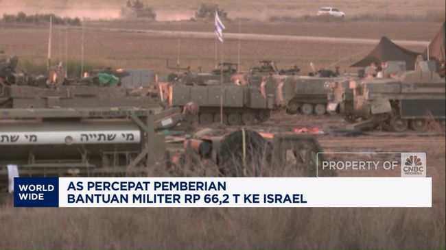 Video: AS Percepat Pemberian Bantuan Militer Rp 66,2 Triliun ke Israel