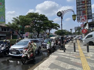 Kondisi Terkini Banjir di Jalan Margonda Depok, Lalin Arah Jaksel Macet