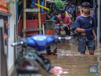 Daftar Wilayah Terdampak Banjir di Jakarta, 105 RT & 5 Jalan Tergenang