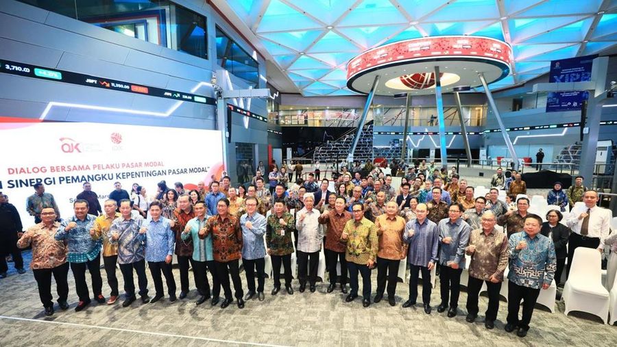 Bursa Efek Indonesia mengumpulkan para pemangku kepentingan pasar modal, Senin (3/3/2025). (Dok OJK) Bursa Efek Indonesia mengumpulkan para pemangku kepentingan pasar modal, Senin (3/3/2025). (Dok OJK)