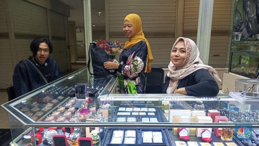Cikini Gold Center. (CNBC Indonesia/Robertus Andrianto)