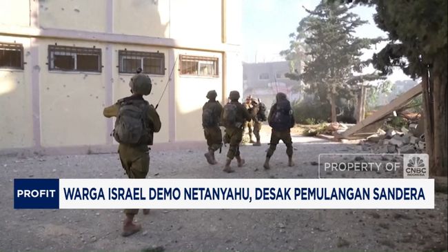 Video: Warga Israel Demo Netanyahu, Desak Pemulangan Sandera
